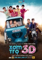 Xom Tro 3D - Vietnamese Movie Poster (xs thumbnail)