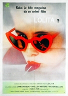 Lolita - Yugoslav Movie Poster (xs thumbnail)