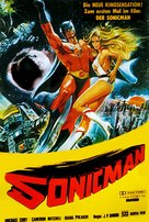 Supersonic Man - German Movie Poster (xs thumbnail)