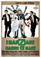 I marziani hanno dodici mani - Italian Movie Poster (xs thumbnail)
