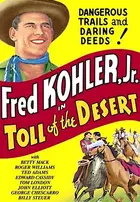 Toll of the Desert - DVD movie cover (xs thumbnail)