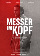 Messer im Kopf - German Movie Poster (xs thumbnail)