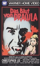 Taste the Blood of Dracula - German VHS movie cover (xs thumbnail)