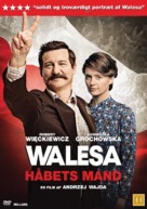 Walesa. Czlowiek z nadziei - Danish DVD movie cover (xs thumbnail)