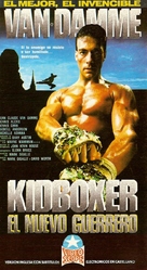 Kickboxer - Argentinian VHS movie cover (xs thumbnail)