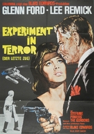 Experiment in Terror - German Movie Poster (xs thumbnail)