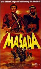 &quot;Masada&quot; - German VHS movie cover (xs thumbnail)