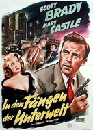Three Steps to the Gallows - German Movie Poster (xs thumbnail)
