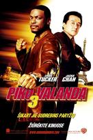 Rush Hour 3 - Lithuanian Movie Poster (xs thumbnail)