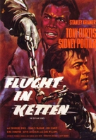 The Defiant Ones - German Movie Poster (xs thumbnail)