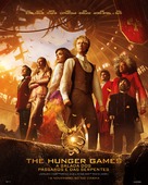 The Hunger Games: The Ballad of Songbirds &amp; Snakes - Portuguese Movie Poster (xs thumbnail)