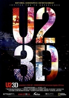 U2 3D - German Movie Poster (xs thumbnail)