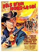Son of a Gunfighter - French Movie Poster (xs thumbnail)
