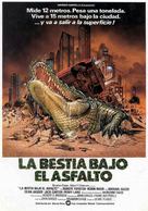 Alligator - Spanish Movie Poster (xs thumbnail)