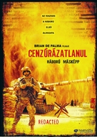 Redacted - Hungarian Movie Cover (xs thumbnail)