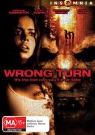 Wrong Turn - Australian DVD movie cover (xs thumbnail)