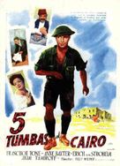 Five Graves to Cairo - Spanish Movie Poster (xs thumbnail)