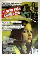 Christiane F. - Wir Kinder vom Bahnhof Zoo - Swedish Movie Poster (xs thumbnail)