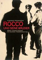 Rocco e i suoi fratelli - German Movie Poster (xs thumbnail)