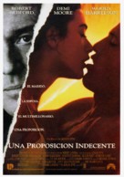 Indecent Proposal - Spanish Movie Poster (xs thumbnail)