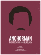 Anchorman: The Legend of Ron Burgundy - Movie Poster (xs thumbnail)