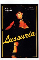 Lussuria - Italian DVD movie cover (xs thumbnail)