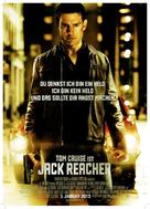 Jack Reacher - German Movie Poster (xs thumbnail)