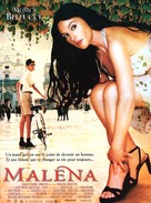 Mal&egrave;na - French Movie Poster (xs thumbnail)