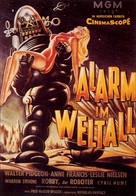 Forbidden Planet - German Movie Poster (xs thumbnail)