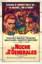 The Night of the Generals - Argentinian Movie Poster (xs thumbnail)