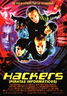 Hackers - Spanish Movie Poster (xs thumbnail)