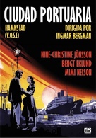 Hamnstad - Spanish DVD movie cover (xs thumbnail)