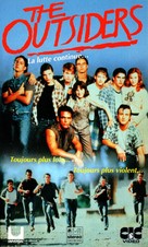 The Outsiders - French VHS movie cover (xs thumbnail)