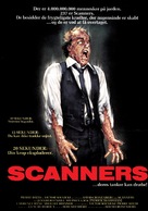 Scanners - Danish Movie Poster (xs thumbnail)