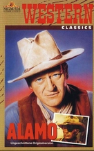 The Alamo - German VHS movie cover (xs thumbnail)