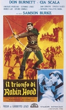 Il trionfo di Robin Hood - Italian Movie Poster (xs thumbnail)