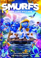 Smurfs: The Lost Village - British DVD movie cover (xs thumbnail)