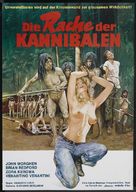 Cannibal ferox - German Movie Poster (xs thumbnail)