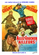 I Was a Male War Bride - French Re-release movie poster (xs thumbnail)