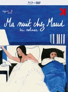 Ma nuit chez Maud - French Blu-Ray movie cover (xs thumbnail)