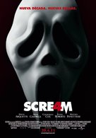 Scream 4 - Spanish Movie Poster (xs thumbnail)