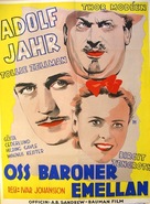 Oss baroner emellan - Swedish Movie Poster (xs thumbnail)