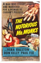 The Notorious Mr. Monks - Movie Poster (xs thumbnail)