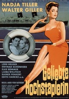 Geliebte Hochstaplerin - German Movie Poster (xs thumbnail)