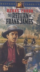 The Return of Frank James - British VHS movie cover (xs thumbnail)