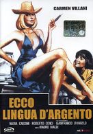 Ecco lingua d&#039;argento - Italian DVD movie cover (xs thumbnail)