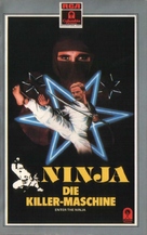 Enter the Ninja - German VHS movie cover (xs thumbnail)