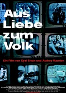 Aus Liebe zum Volk - German poster (xs thumbnail)