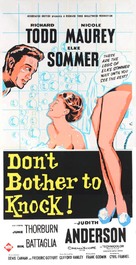 Don&#039;t Bother to Knock - British Movie Poster (xs thumbnail)