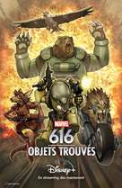 &quot;Marvel&#039;s 616&quot; - French Movie Poster (xs thumbnail)